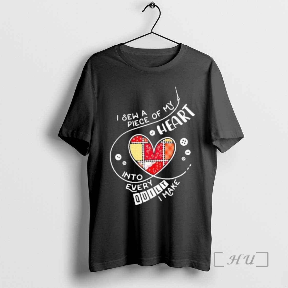 Officials I Sew A Piece Of My Heart Into Every Quilt I Make Premium T-Shirts, Hoodie, Sweatshirt | PopFlextees.com