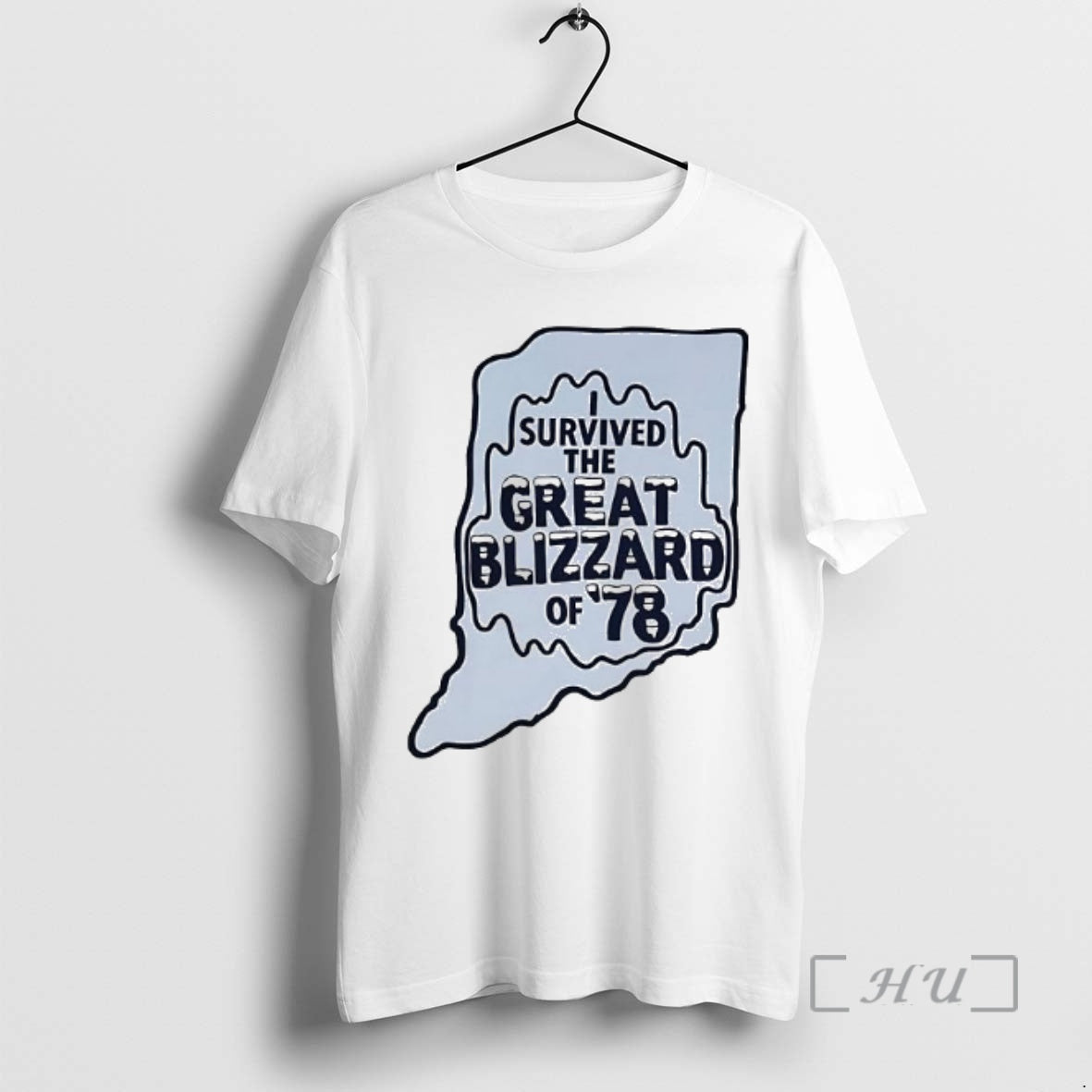 Officials I Survived The Great Blizzard Of 78 Indiana Outline Woman Premium T Shirts Sweater Hoodie, Sweatshirt