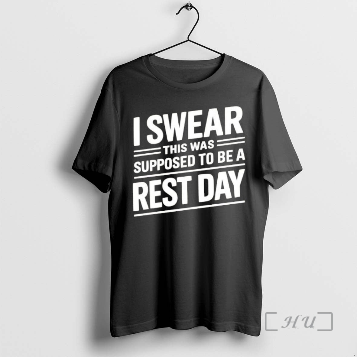 Officials I Swear This Was Supposed To Be A Rest Day Text Premium T Shirts Hoodie, Sweatshirt | PopFlextees.com