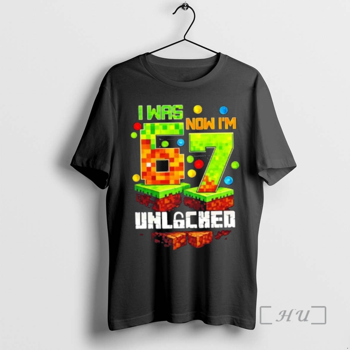 Officials I Was 6 Now Im 7 Pixel Game Unlocked Gamer 7th Birthday Premium T-Shirts, Hoodie, Sweatshirt | PopFlextees.com