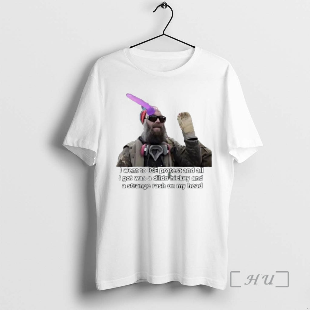 Officials I Went To Ice Protest And All I Got Was A Dildo Hickey And T-Shirts, Hoodie, Sweatshirt | PopFlextees.com