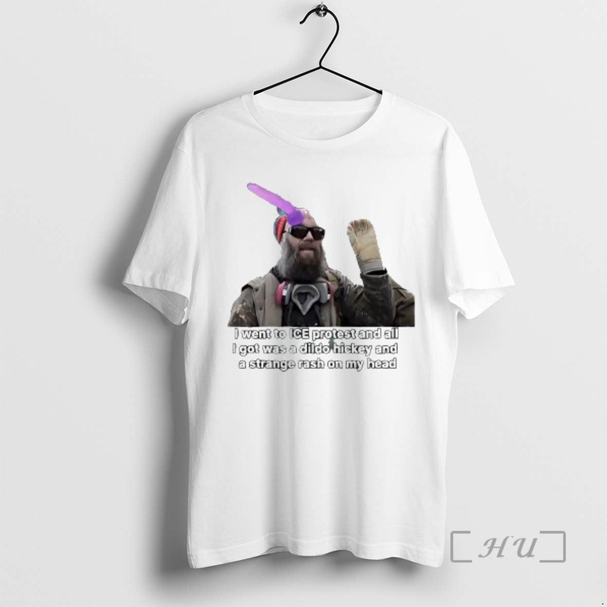 Officials I Went To Ice Protest And All I Got Was A Dildo Hickey And T-Shirts, Hoodie, Sweatshirt | PopFlextees.com