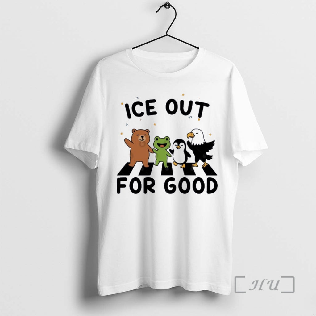 Officials Ice Out For Good Resist Animals Frog Bear Penguin Eagle Premium T Shirts Sweater Hoodie, Sweatshirt