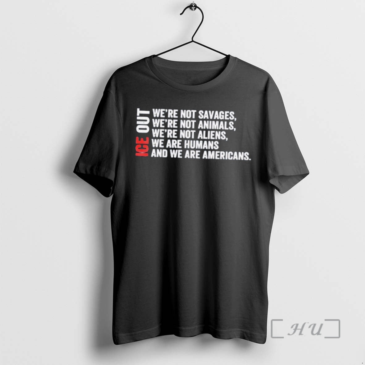 Officials Ice Out Were Not Savages Were Not Animals Were Not Aliens Premium T Shirts Hoodie, Sweatshirt | PopFlextees.com