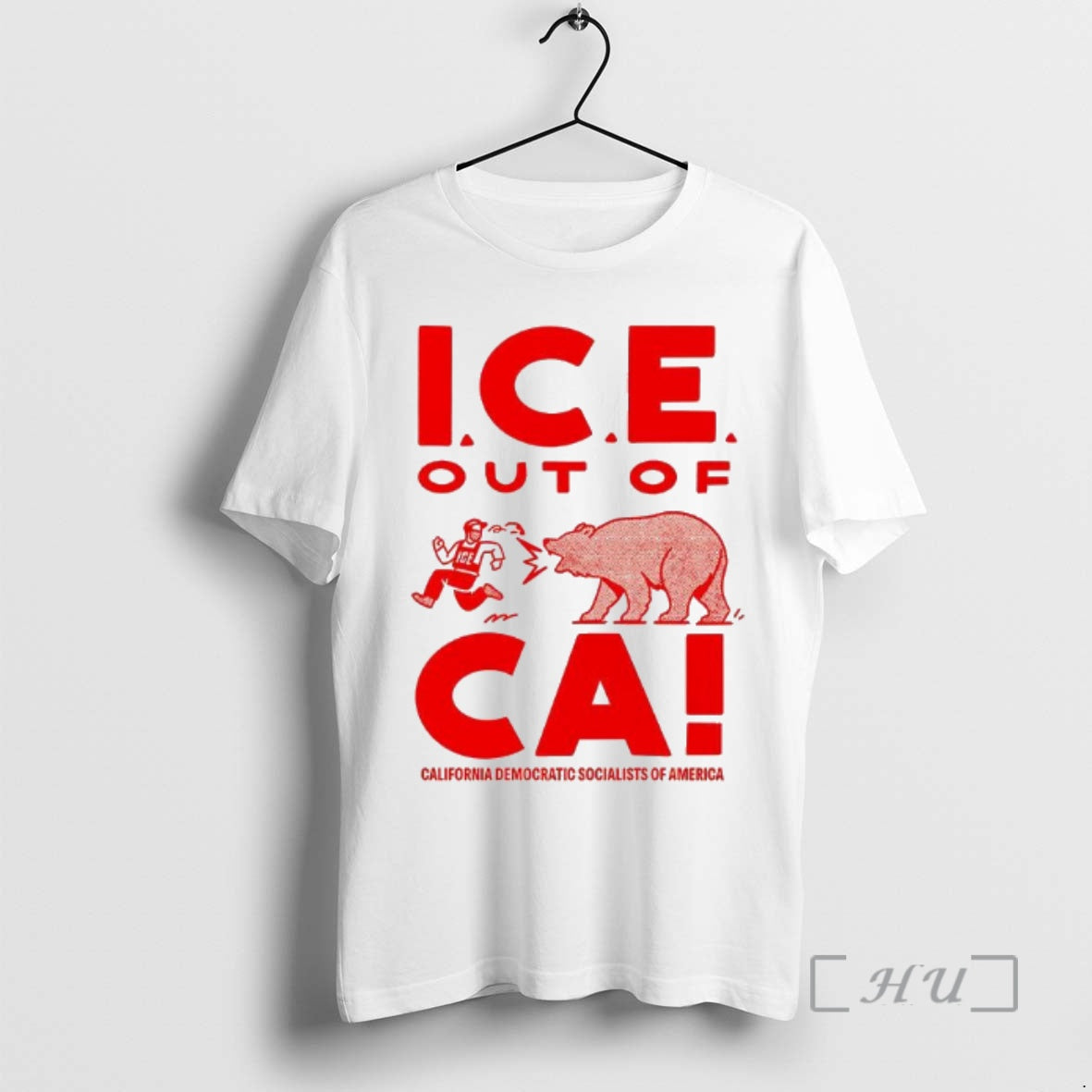 Officials Ice Out Of Ca California Democrats Socialists Of America T-Shirts, Hoodie, Sweatshirt | PopFlextees.com