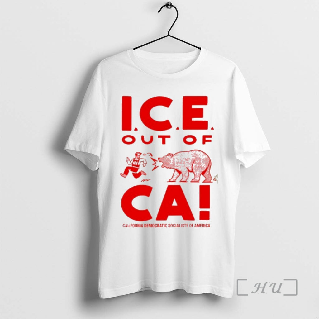 Officials Ice Out Of Ca California Democratic Socialists Of America T-Shirts, Hoodie, Sweatshirt | PopFlextees.com