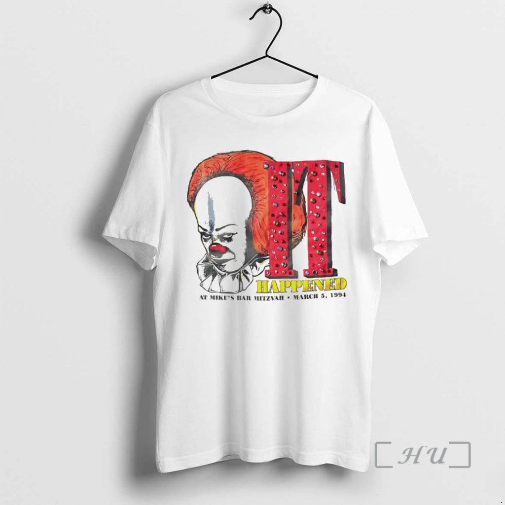 Officials It Happened At Mikes Bar Mitzvah 1994 T-Shirts, Hoodie, Sweatshirt | PopFlextees.com