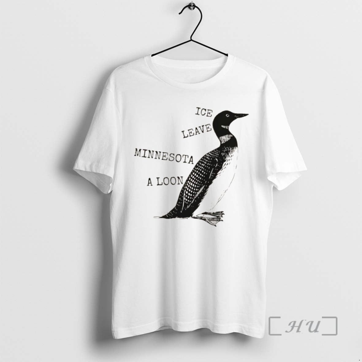 Officials Ice Leave Minnesota A Loon Mn State Bird Common Loon Premium T Shirts Sweater Hoodie, Sweatshirt | PopFlextees.com