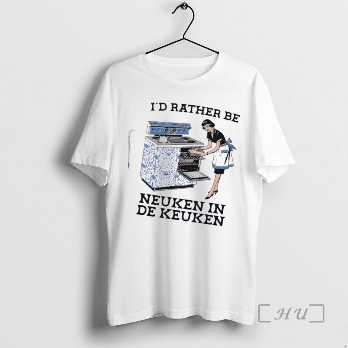 Officials Id Rather Be Neuken In De Keuken Cartoon T-Shirts, Hoodie, Sweatshirt | PopFlextees.com