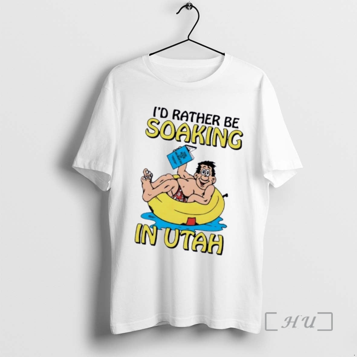 Officials Id Rather Be Soaking In Utah Cartoon T-Shirts, Hoodie, Sweatshirt | PopFlextees.com