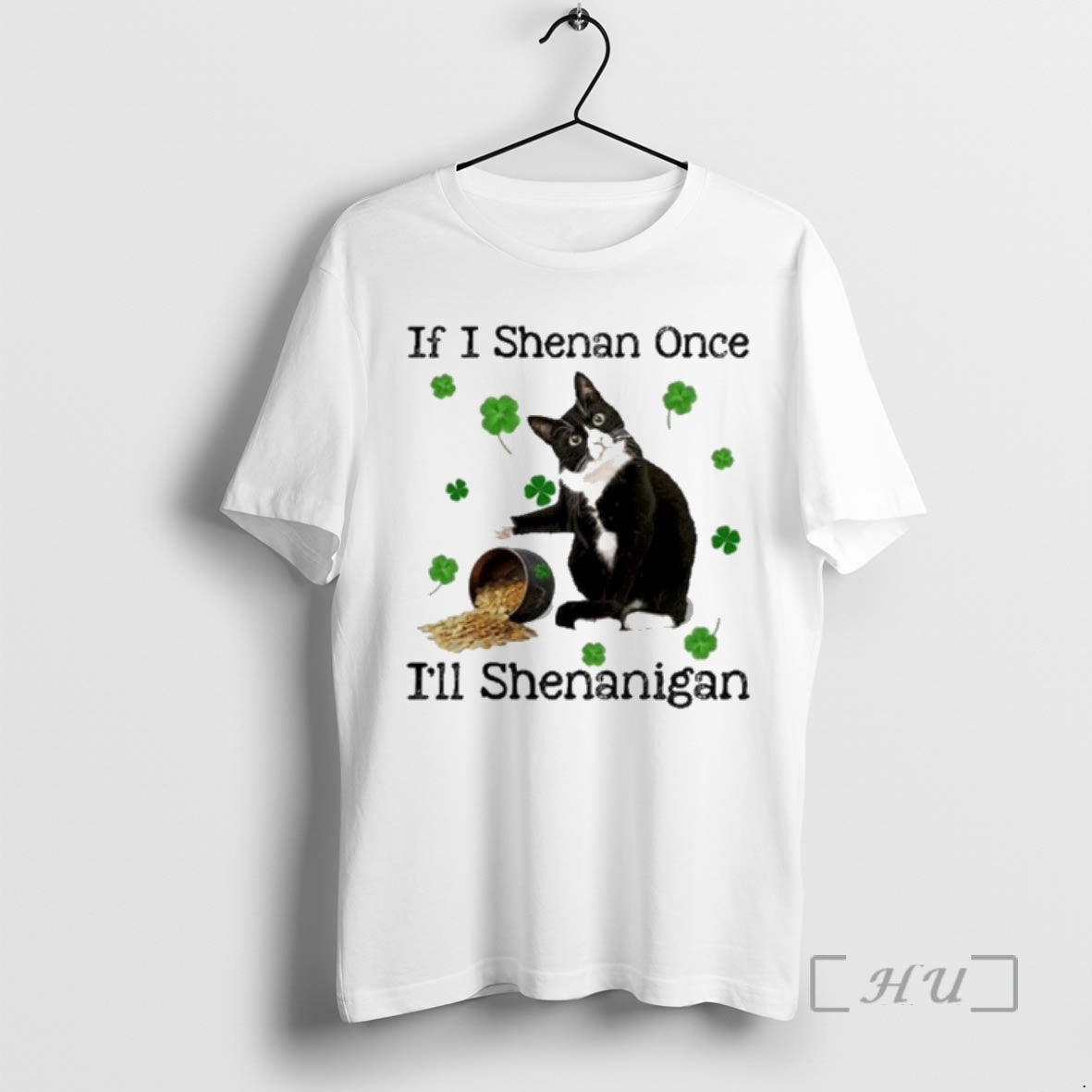 Officials If I Shenan Once Ill Shenanigan Black Cats T-Shirts, Hoodie, Sweatshirt | PopFlextees.com