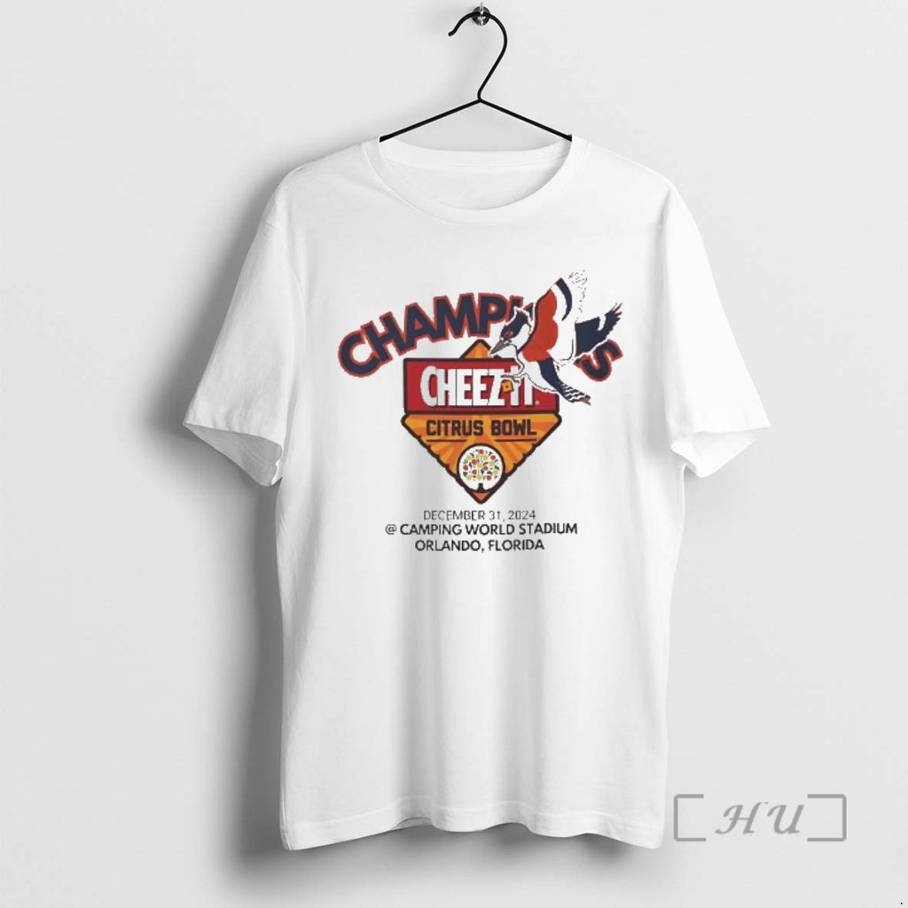 Officials Illinois Fighting Illini Football College Football Citrus Bowl 2024 Champions Premium T Shirts Sweater Hoodie,...