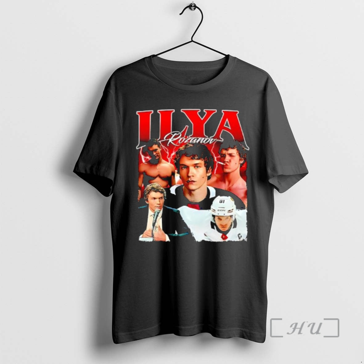 Officials Ilya Rozanov Hockey Retro Graphic T-Shirts, Hoodie, Sweatshirt | PopFlextees.com