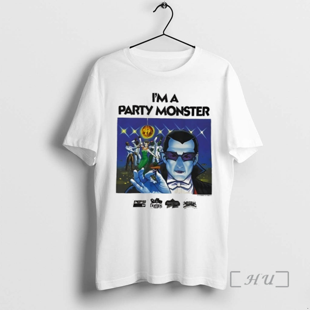 Officials Im A Party Monster Dracula Universal Studios 1992 T-Shirts, Hoodie, Sweatshirt | PopFlextees.com