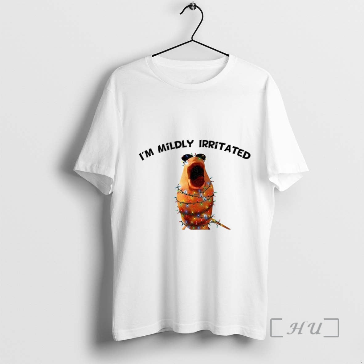 Officials Im Mildly Irritated Funny Marcus The Worm Xmas T-Shirts, Hoodie, Sweatshirt | PopFlextees.com