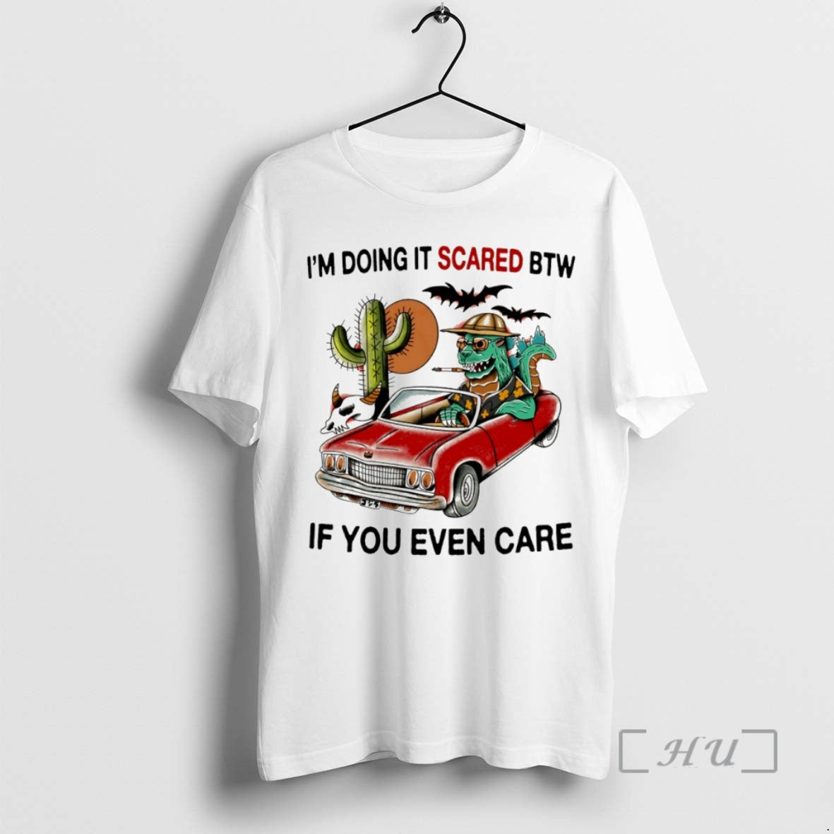 Officials Im Doing It Scared Btw If You Even Care Circle Premium T Shirts Sweater Hoodie, Sweatshirt | PopFlextees.com