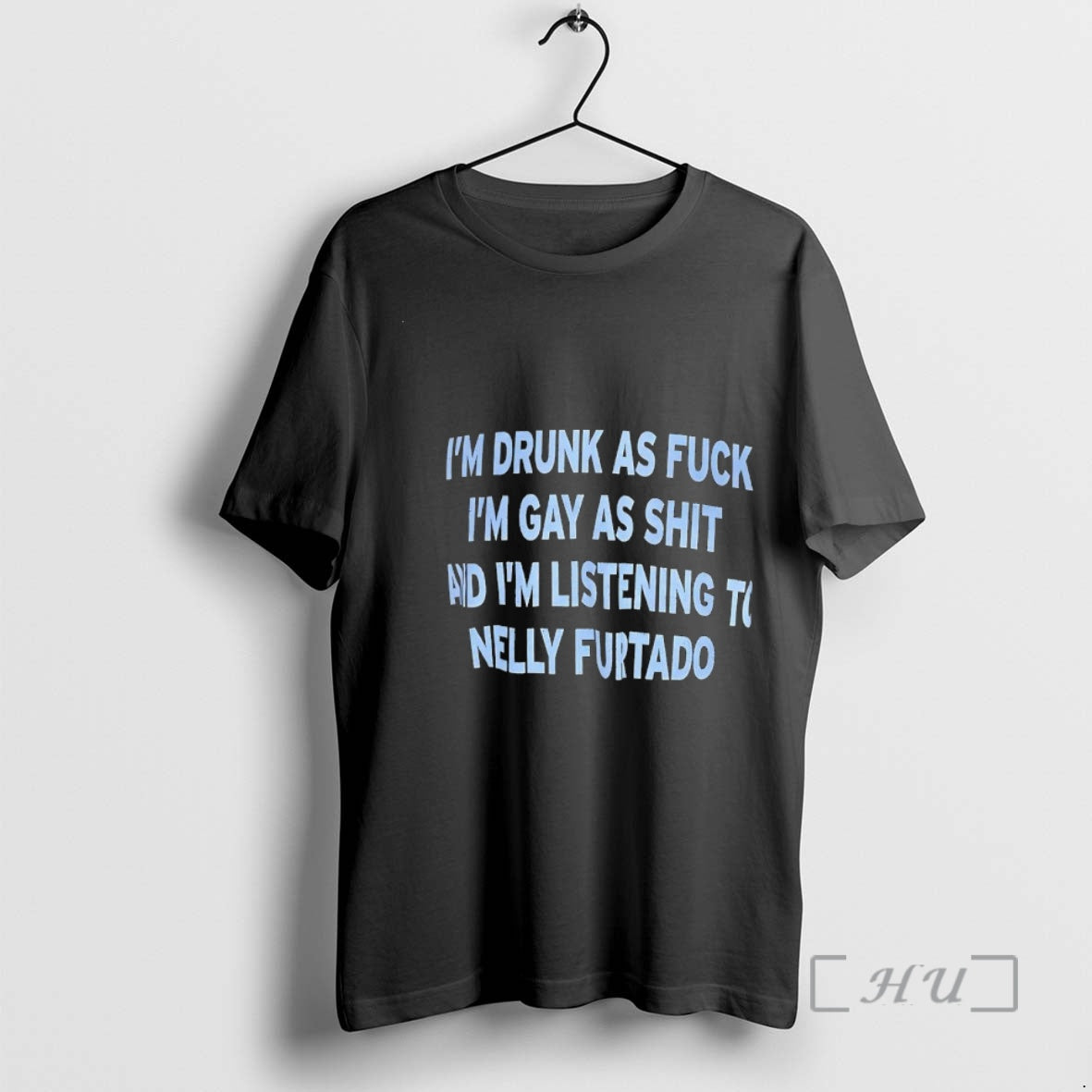 Officials Im Drunk As Fck Im Gay As Shit And Im Listening To Nelly Furtado T-Shirts, Hoodie, Sweatshirt | PopFlextees.com