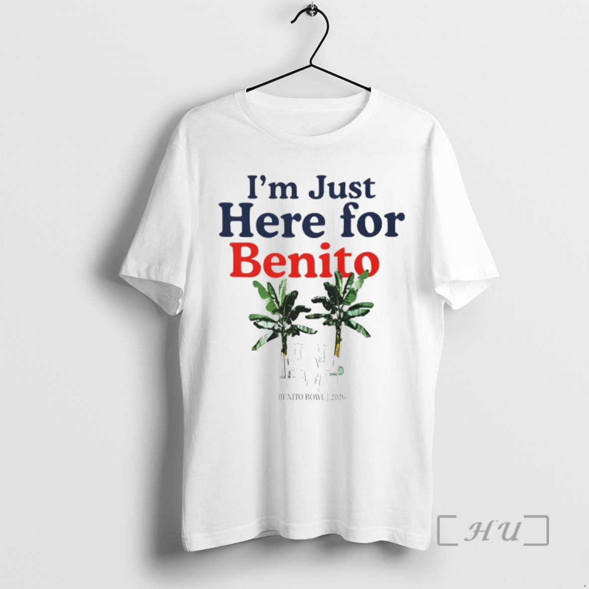 Officials Im Just Here For The Benito Bowl Half Time Bad Bunny 2026 Premium T-Shirts, Hoodie, Sweatshirt | PopFlextees.com