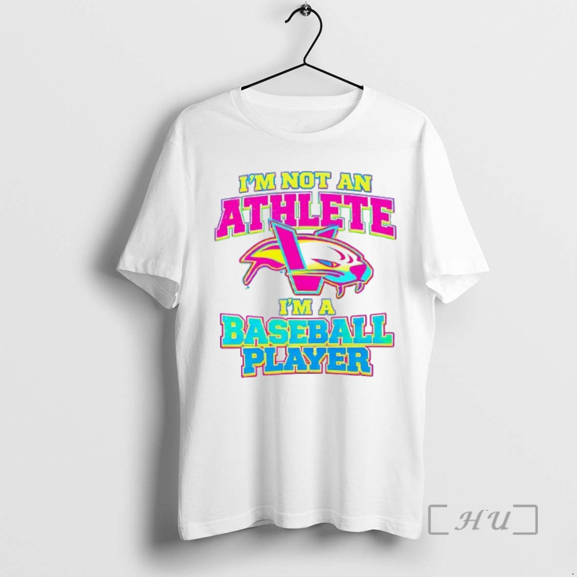 Officials Im Not An Athlete Im A Baseball Player Woman T-Shirts, Hoodie, Sweatshirt | PopFlextees.com