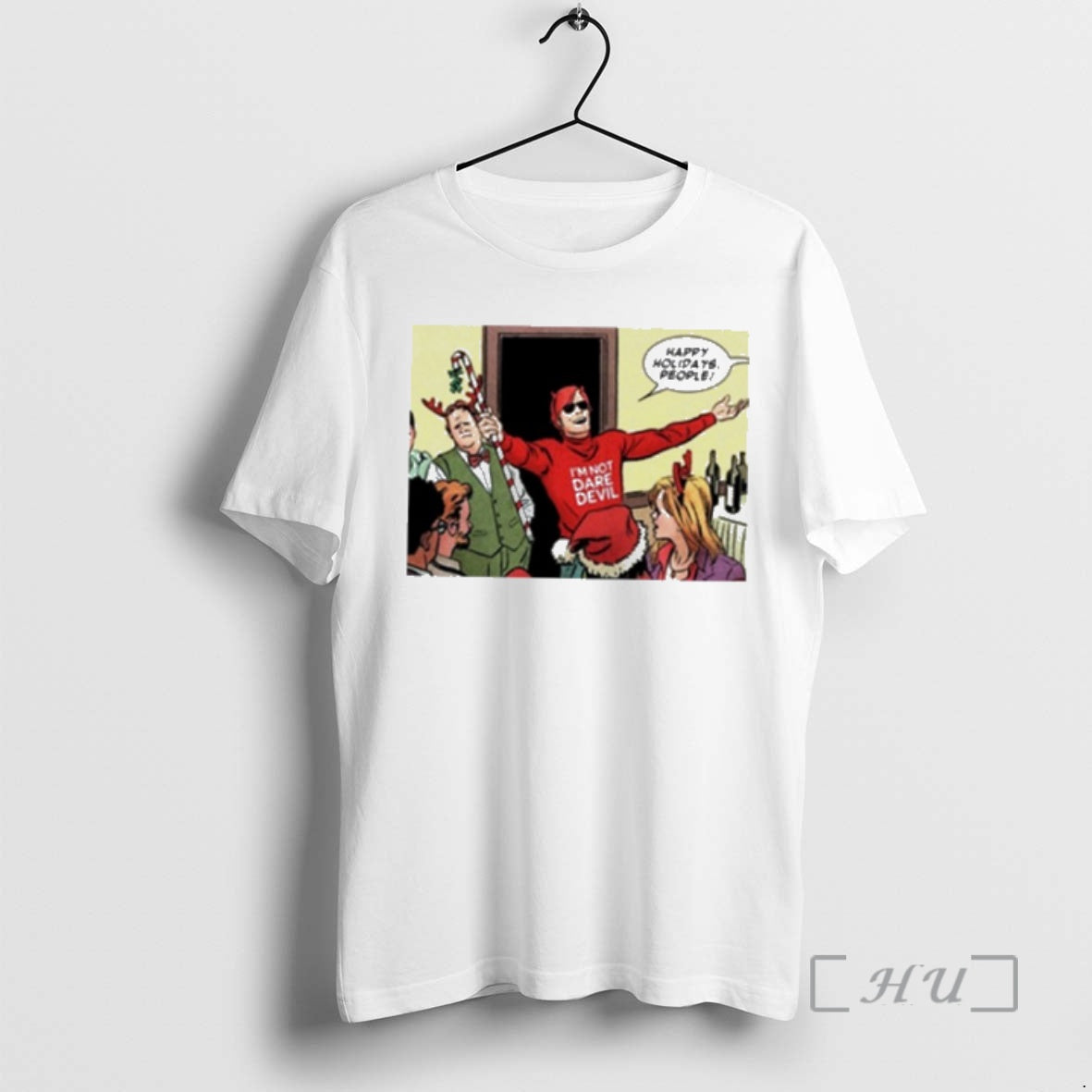 Officials Im Not Daredevil Happy Holiday People T-Shirts, Hoodie, Sweatshirt | PopFlextees.com