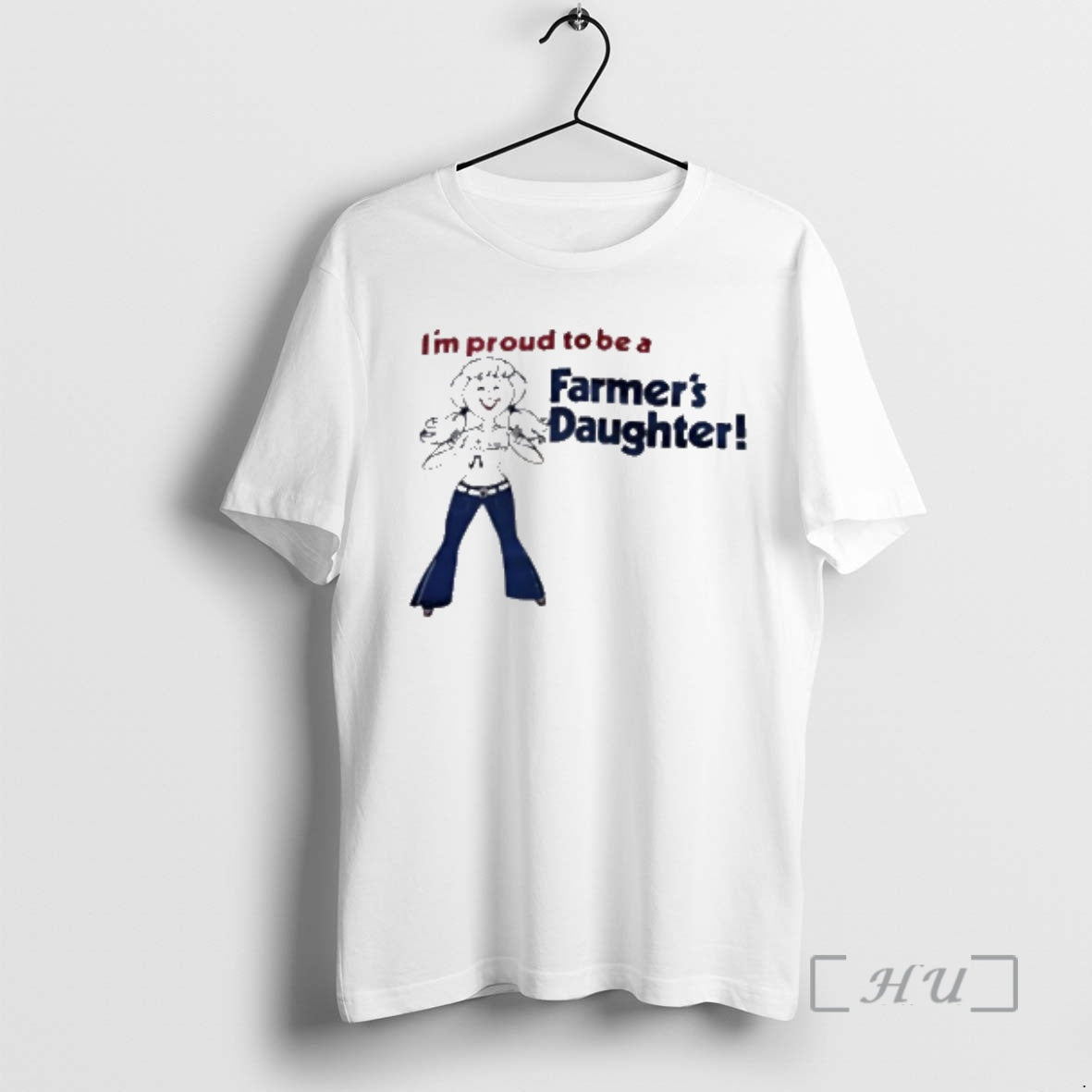 Officials Im Proud To Be A Farmers Daughter T-Shirts, Hoodie, Sweatshirt | PopFlextees.com