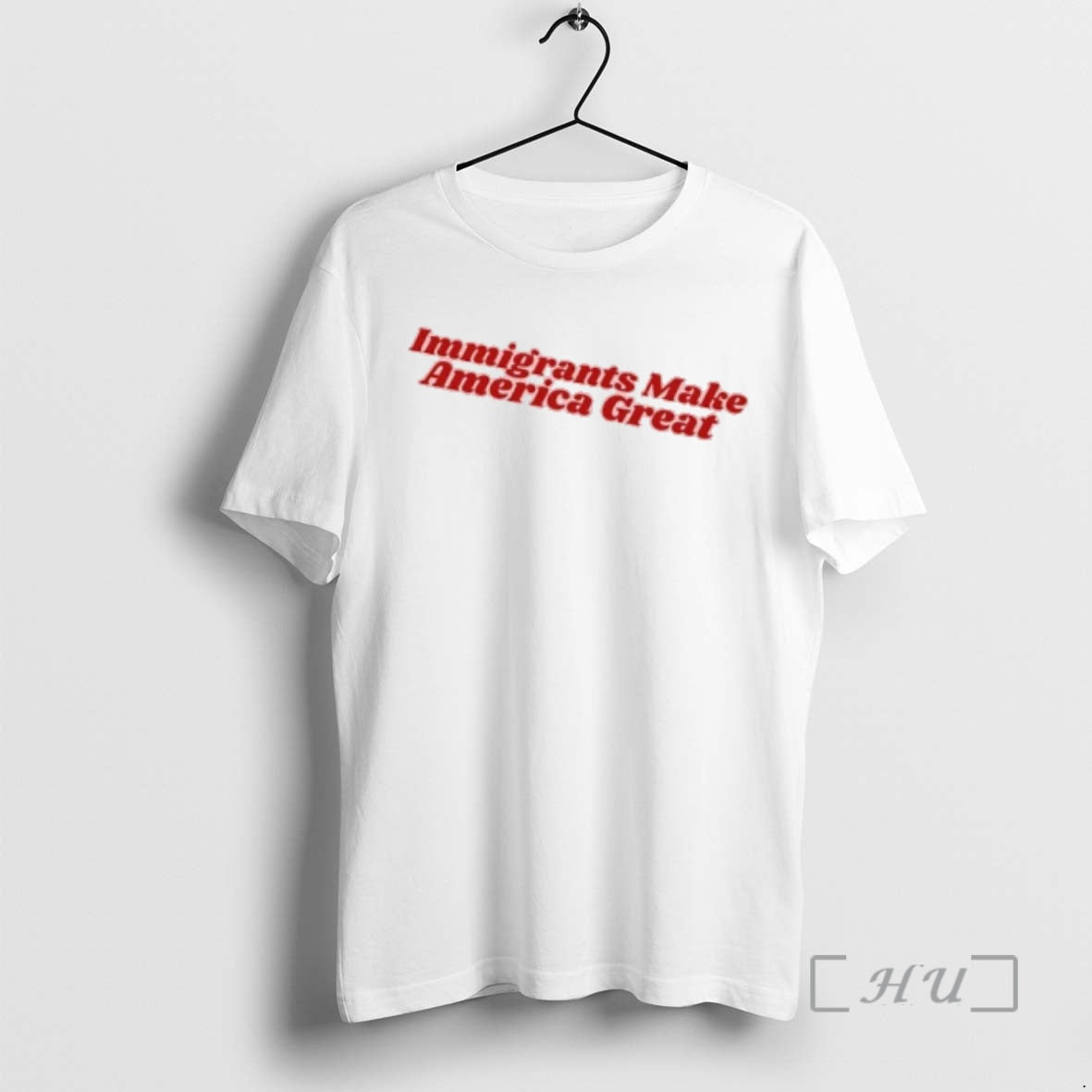 Officials Immigrants Make America Great Red Text T-Shirts, Hoodie, Sweatshirt | PopFlextees.com