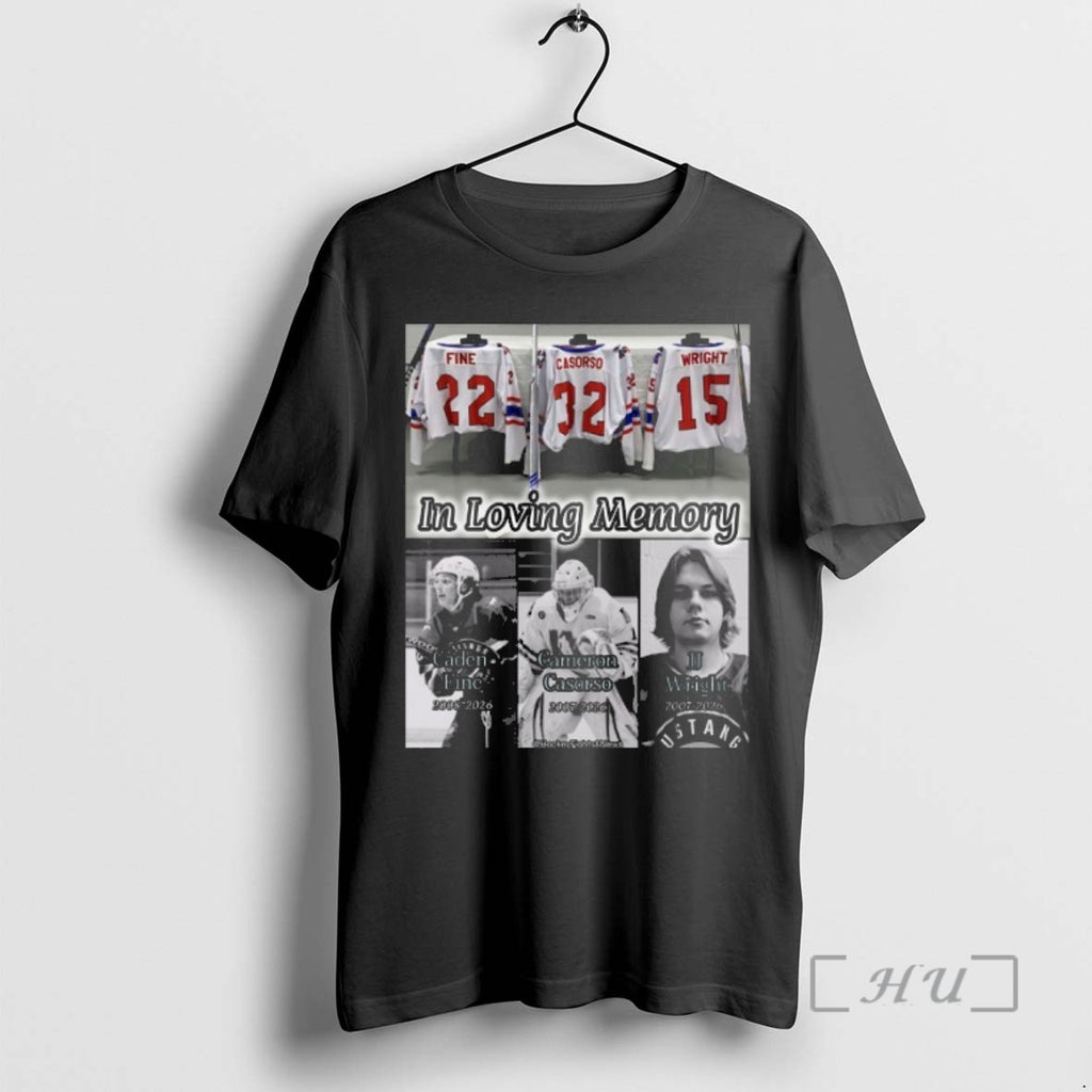 Officials In Loving Memory Of Cameron Casorso Caden Fine And Jj Wright Premium T Shirts Hoodie, Sweatshirt | PopFlextees.com