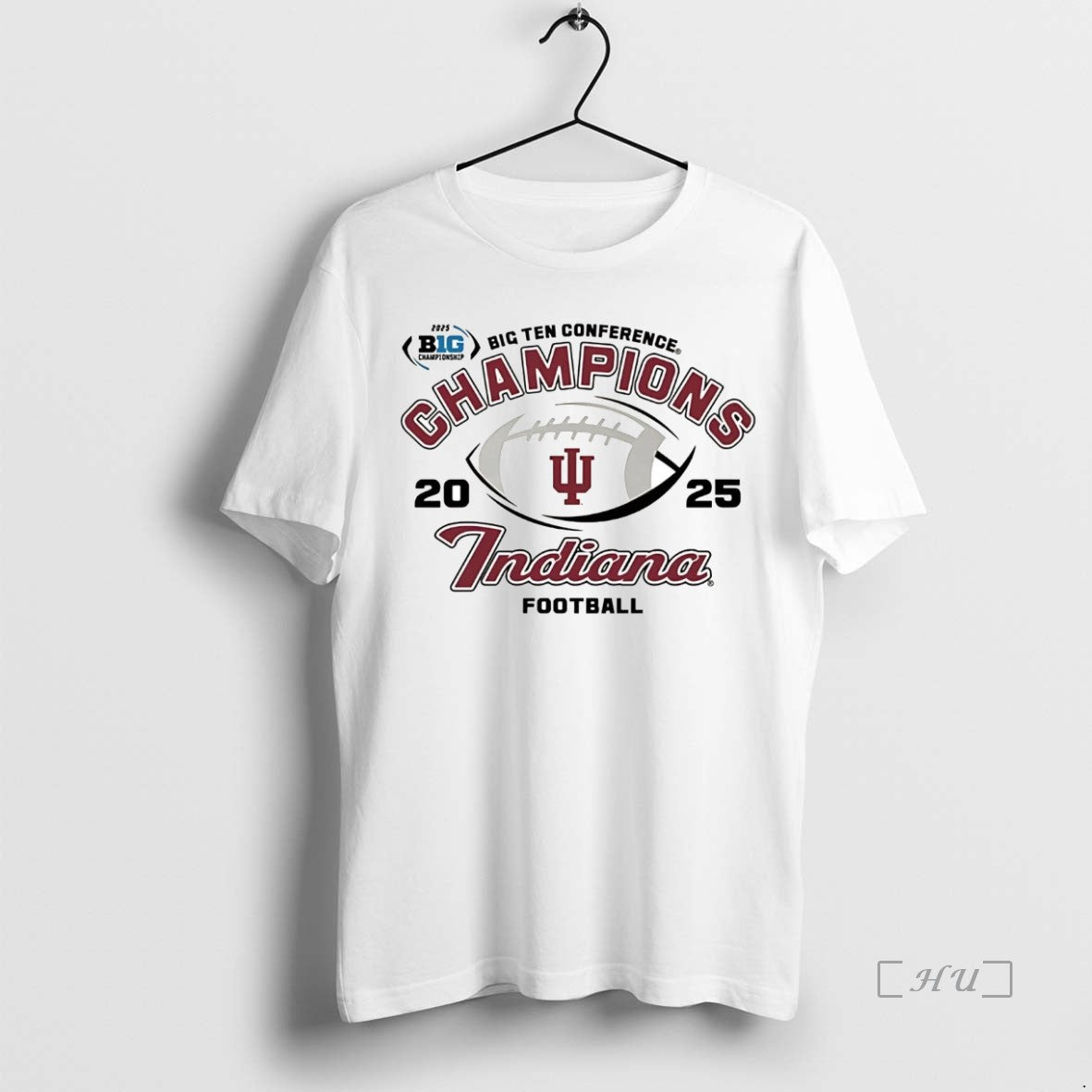 Officials Indiana Football 2025 Big Ten Football Champions T-Shirts, Hoodie, Sweatshirt | PopFlextees.com