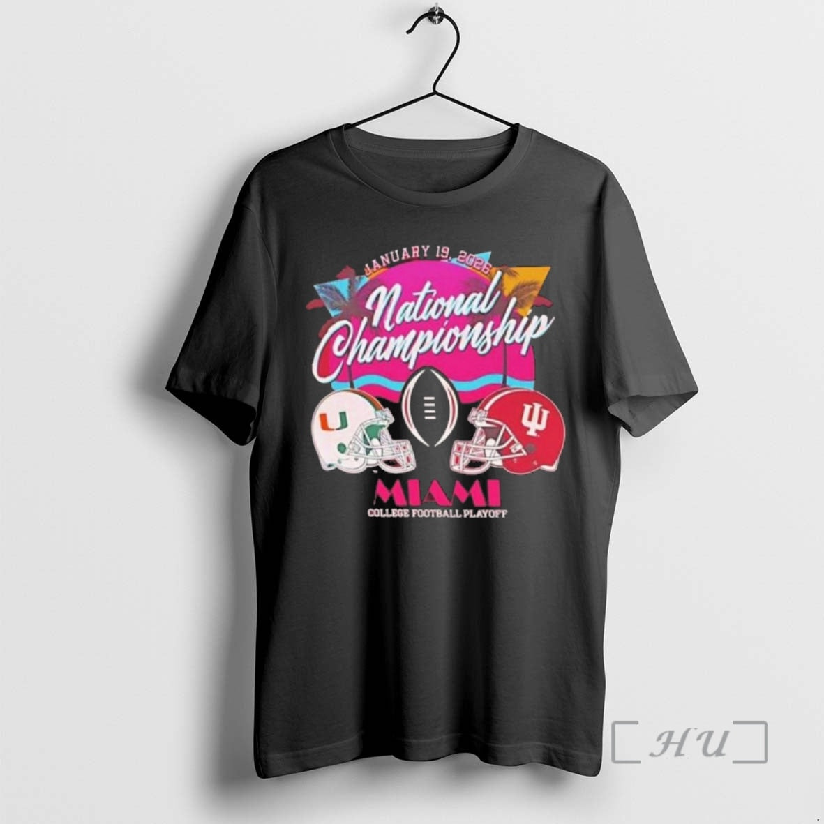 Officials Indiana Vs Miami 2026 Cfp National Championship Bound Sunset T-Shirts, Hoodie, Sweatshirt | PopFlextees.com