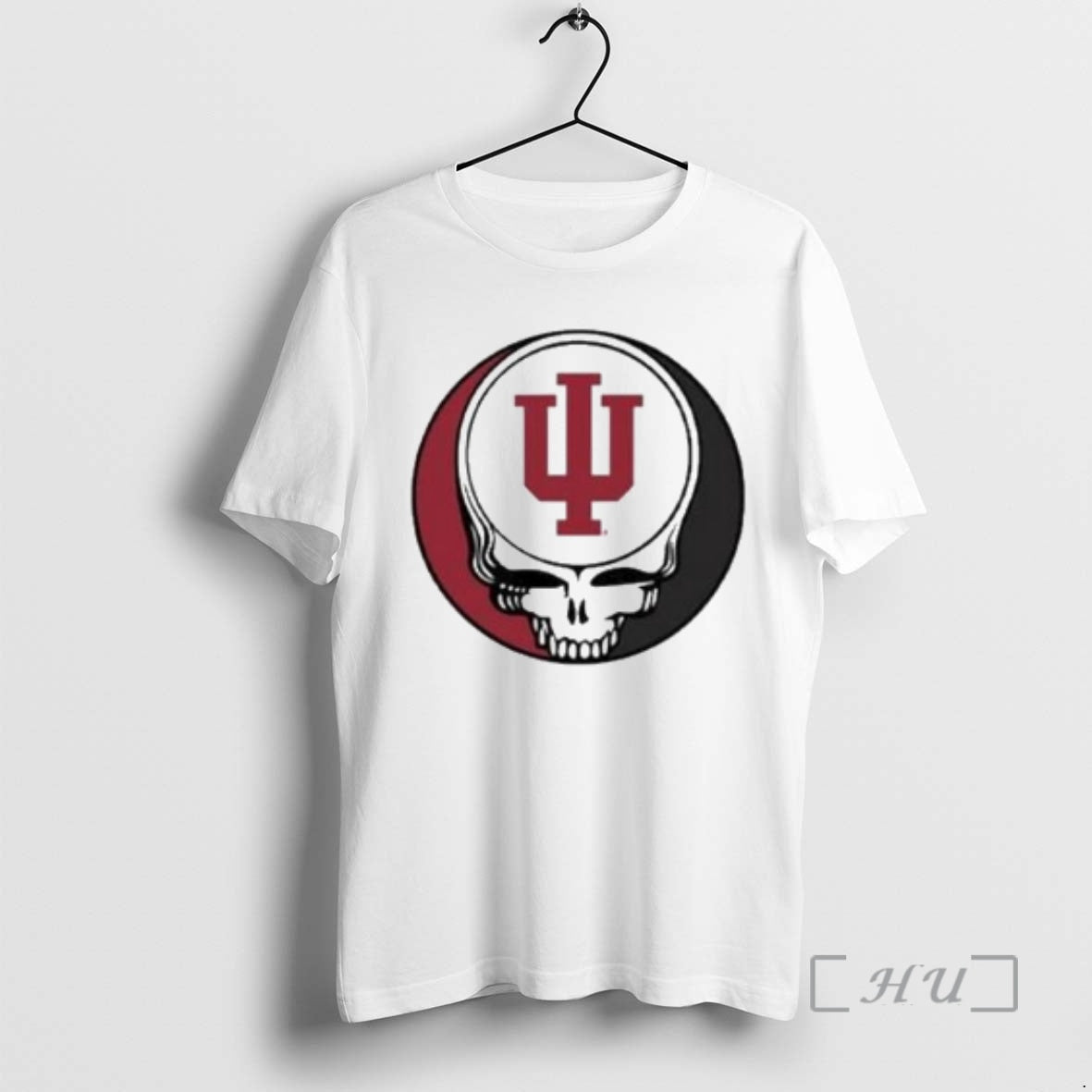 Officials Indiana X Grateful Dead Steal Your Face Circle White T-Shirts, Hoodie, Sweatshirt | PopFlextees.com