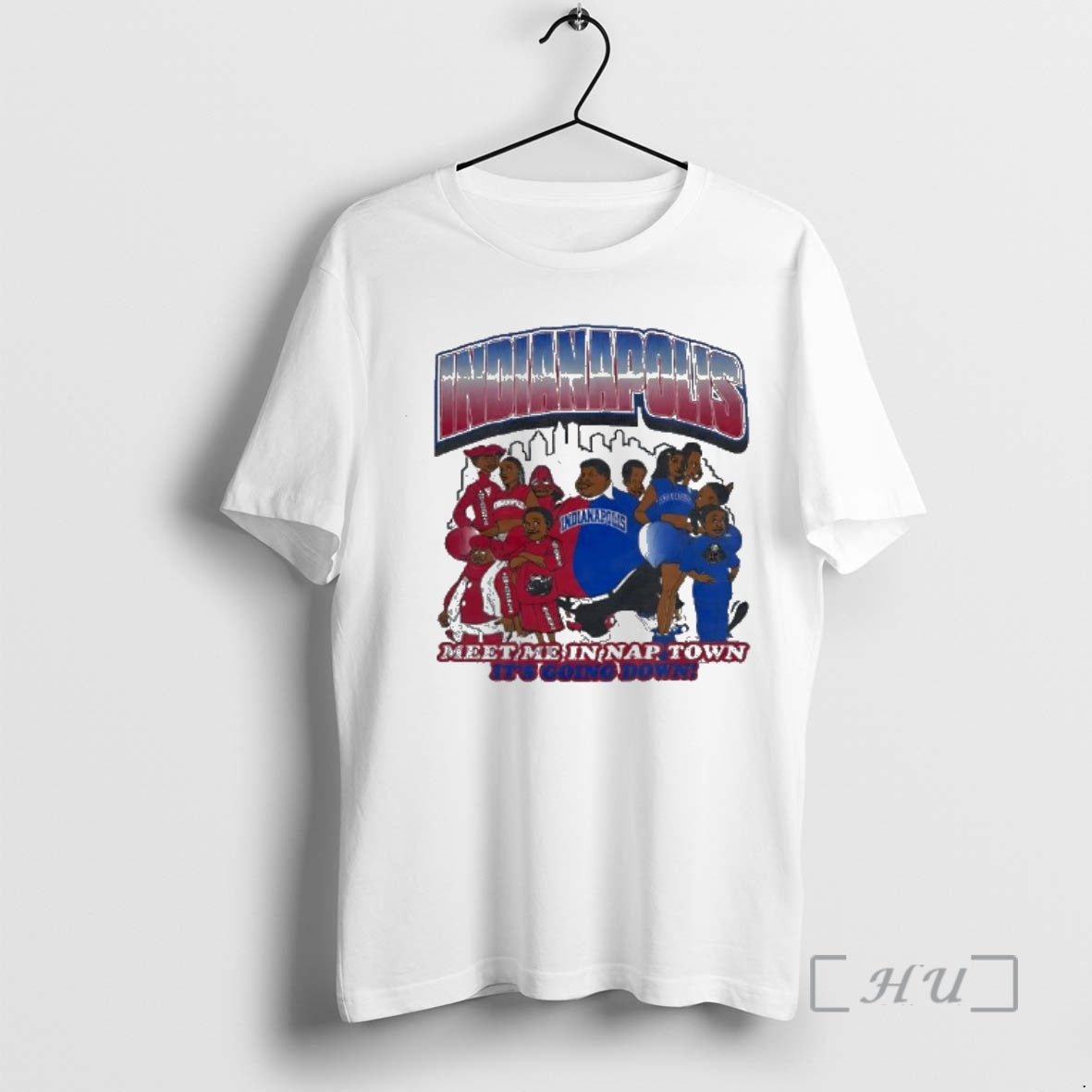 Officials Indianapolis Meet Me In Nap Town Its Going Down Cartoon Vintage Premium T Shirts Hoodie, Sweatshirt