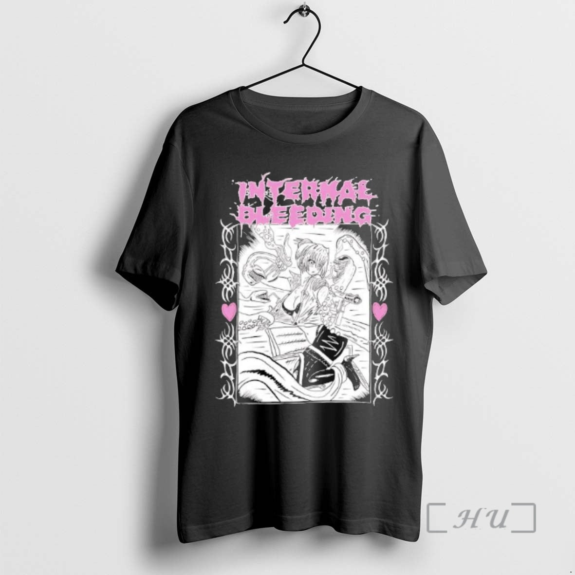 Officials Internal Bleeding Anime Graphic T-Shirts, Hoodie, Sweatshirt | PopFlextees.com