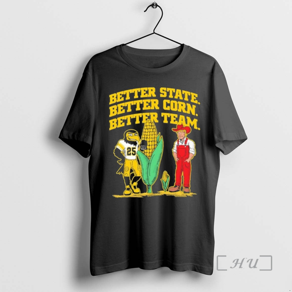 Officials Iowa Hawkeyes Better State Better Corn Better Team T-Shirts, Hoodie, Sweatshirt | PopFlextees.com
