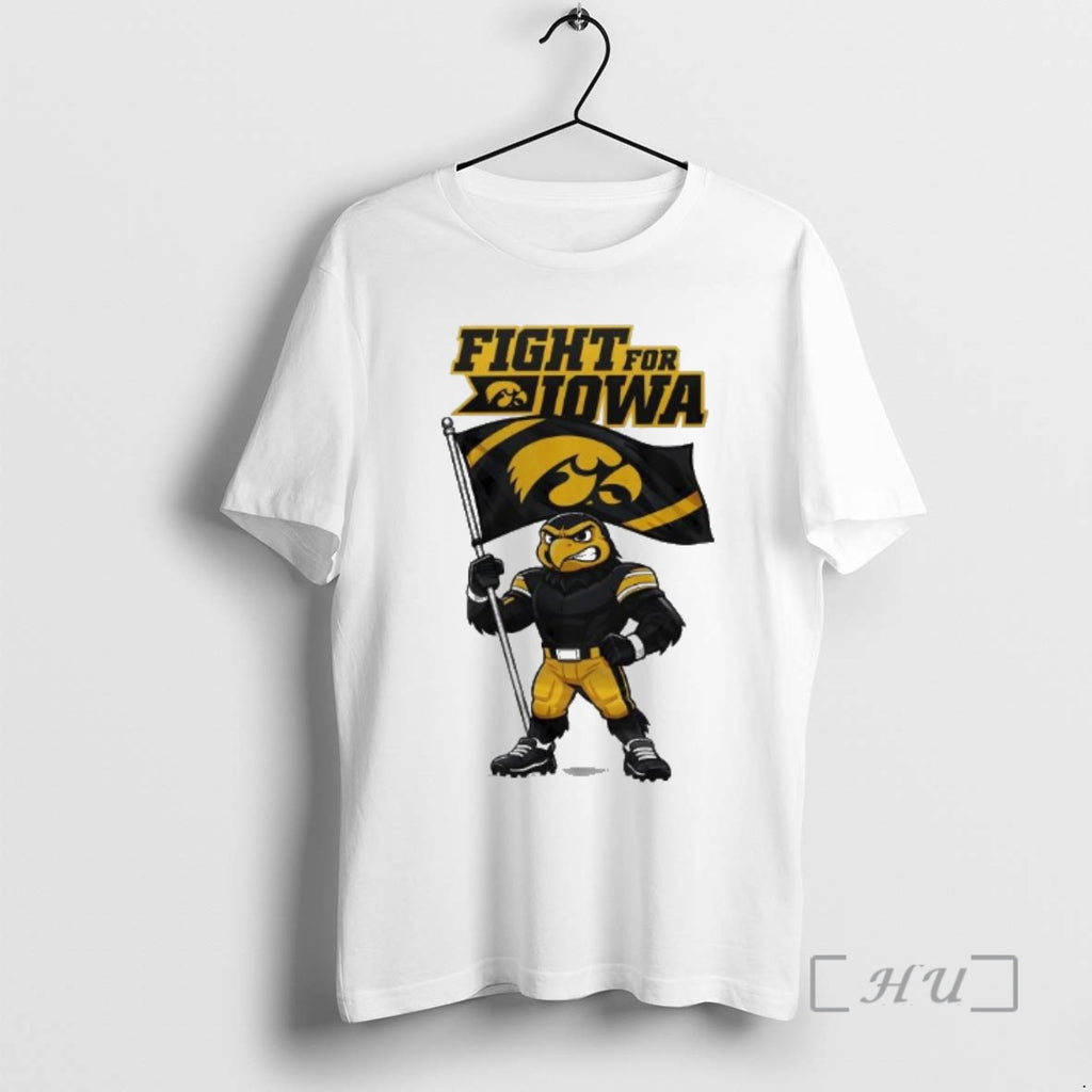 Officials Iowa Hawkeyes Ncaa Reliaquest Bowl Champions Mascot Fight For Iowa 2026 Premium T Shirts Hoodie, Sweatshirt