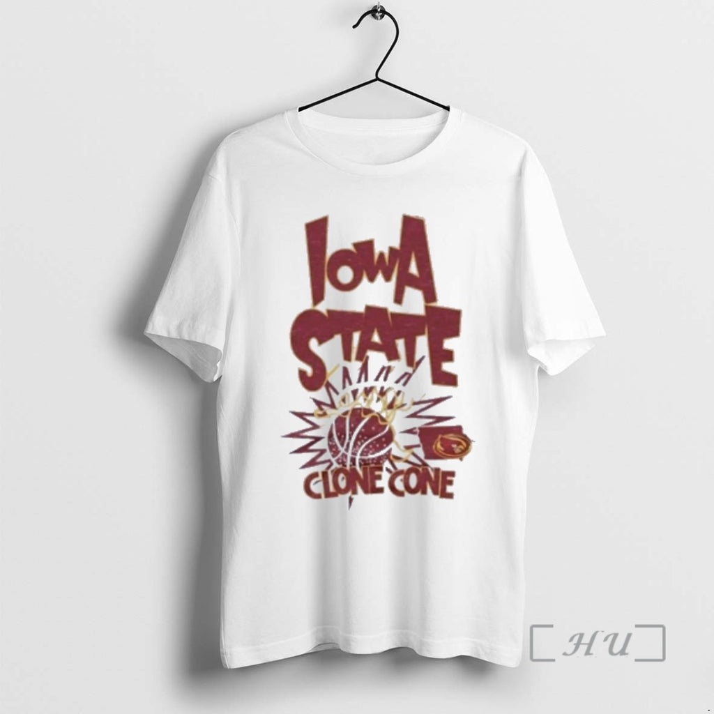 Officials Iowa State Basketball Slam Clone Cone T-Shirts, Hoodie, Sweatshirt | PopFlextees.com