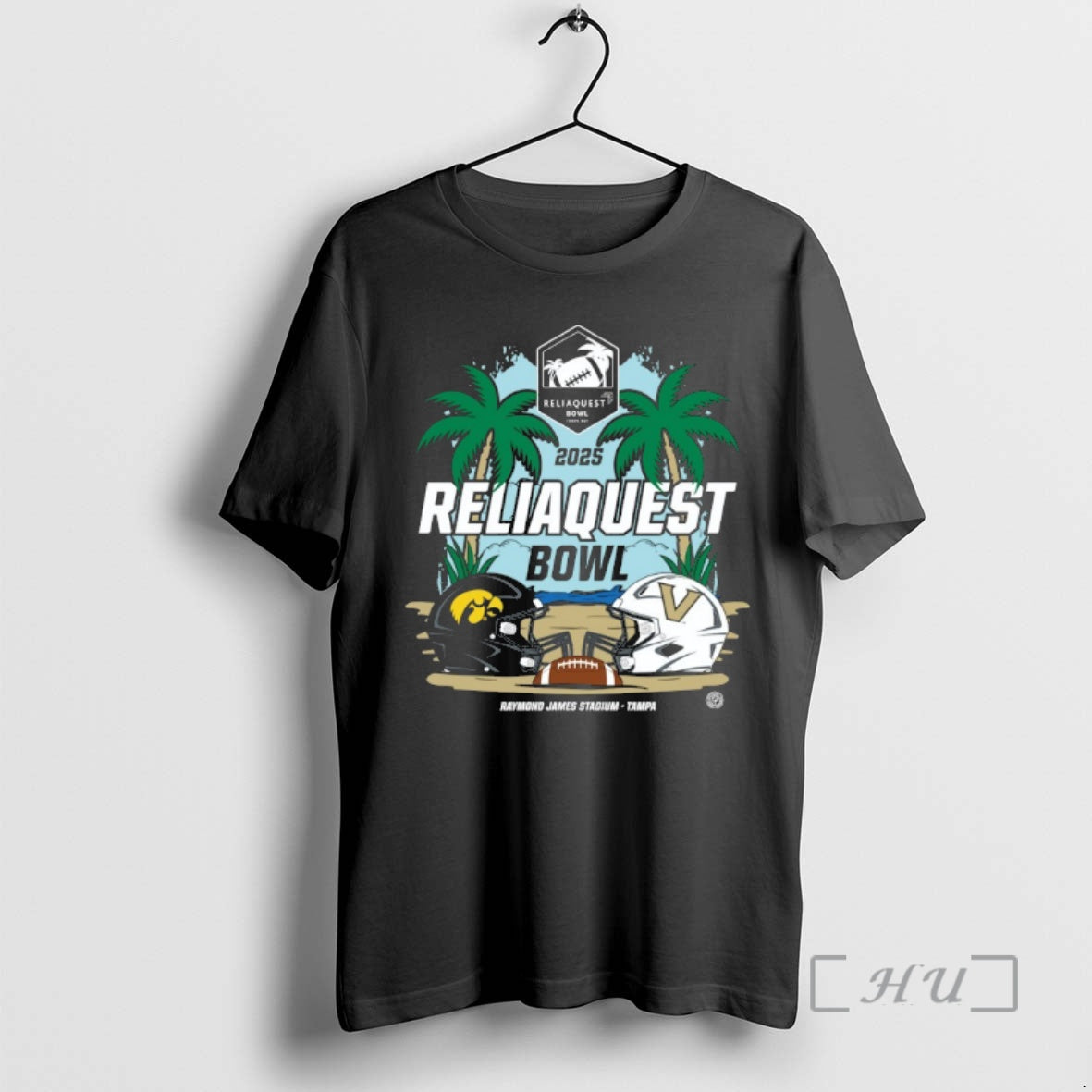 Officials Iowa Vs Vanderbilt 2025 Reliaquest Bowl Helmet T-Shirts, Hoodie, Sweatshirt | PopFlextees.com