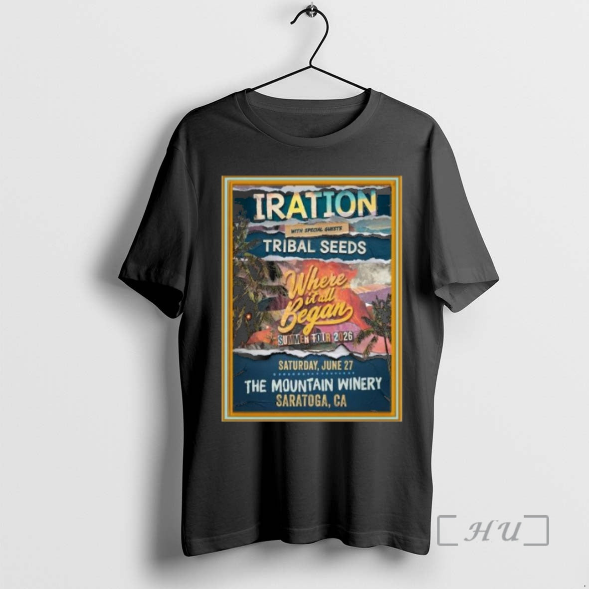 Officials Iration Saratoga Ca June 27 2026 Concert T-Shirts, Hoodie, Sweatshirt | PopFlextees.com