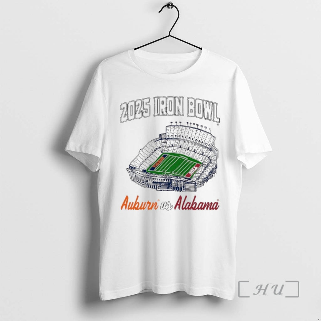 Officials Iron Bowl Stadium 2025 Auburn Vs Alabama T-Shirts, Hoodie, Sweatshirt | PopFlextees.com