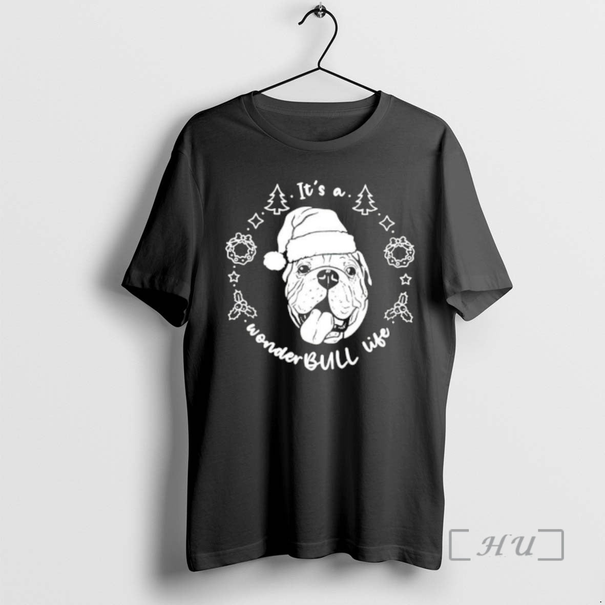Officials Its A Wonder Bull Life Bulldog Santa T-Shirts, Hoodie, Sweatshirt | PopFlextees.com