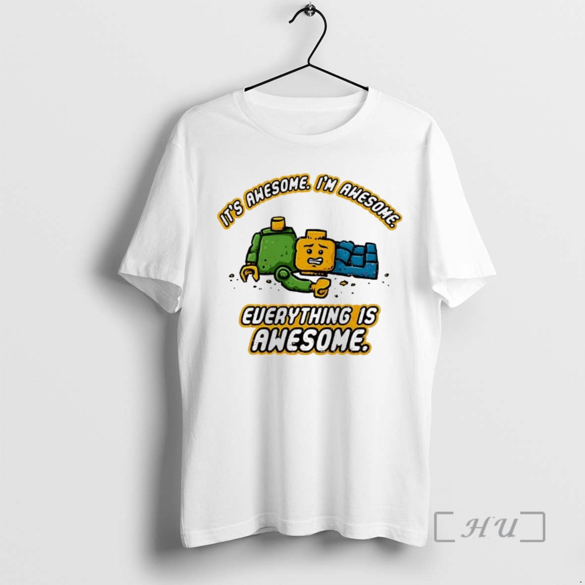 Officials Its Awesome Im Awesome Everything Is Awesome Lego T-Shirts, Hoodie, Sweatshirt | PopFlextees.com