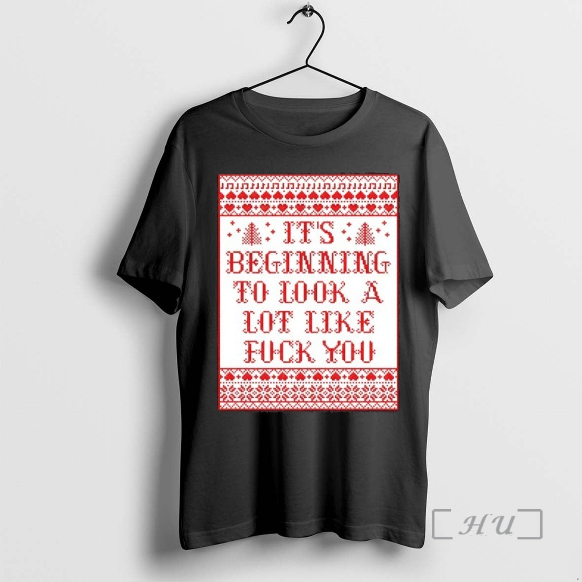 Officials Its Beginning To Look A Lot Like Fck You Ugly Christmas Premium T Shirts Hoodie, Sweatshirt | PopFlextees.com