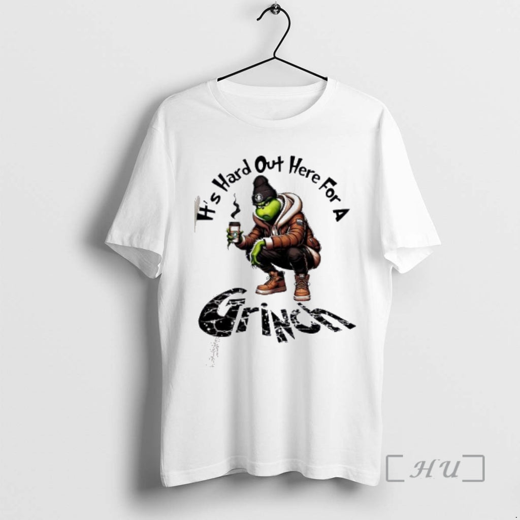 Officials Its Hard To Out Here Cool Christmas Grinch T-Shirts, Hoodie, Sweatshirt | PopFlextees.com