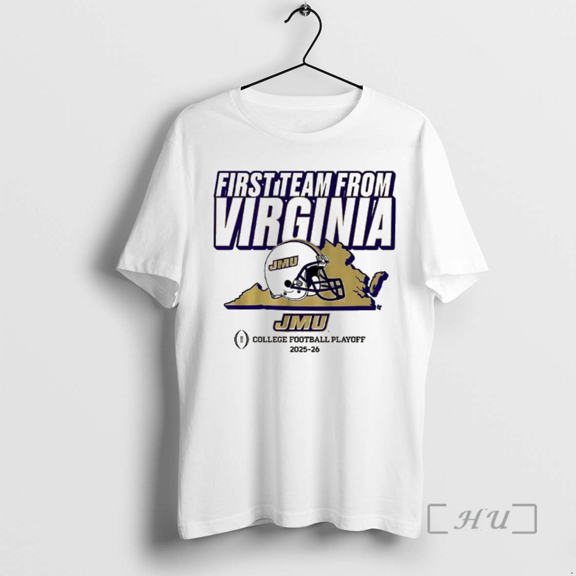 Officials Jmu College Football Playoff First Team From Virginia Helmet T-Shirts, Hoodie, Sweatshirt | PopFlextees.com