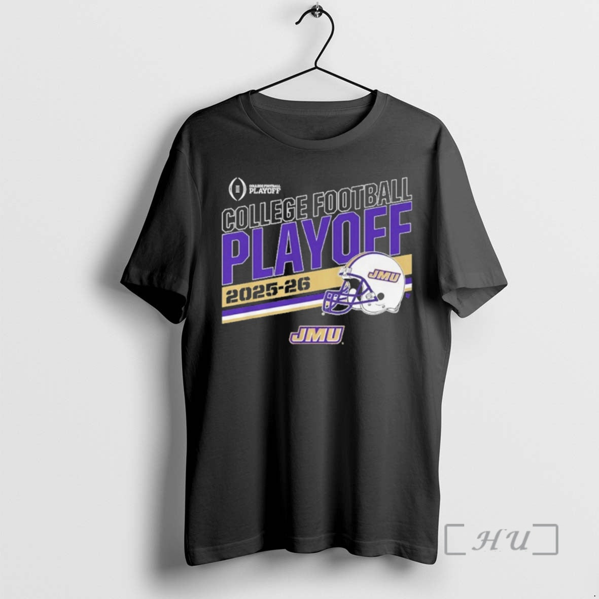 Officials Jmu Football 2025 Cfp Stripe T-Shirts, Hoodie, Sweatshirt | PopFlextees.com