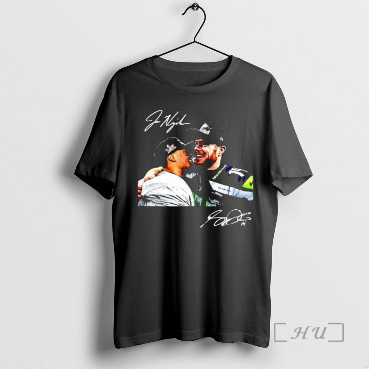 Officials Jsn Sam Darnold Dynamic Duo Nfc Champions T-Shirts, Hoodie, Sweatshirt | PopFlextees.com