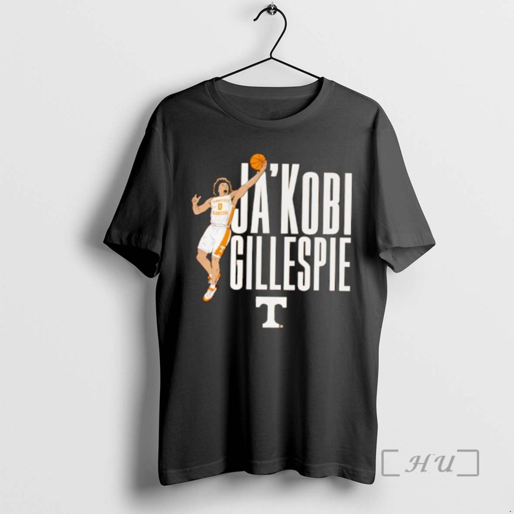 Officials Jakobi Gillespie Name Pose Tennessee Basketball Stylish T-Shirts, Hoodie, Sweatshirt | PopFlextees.com
