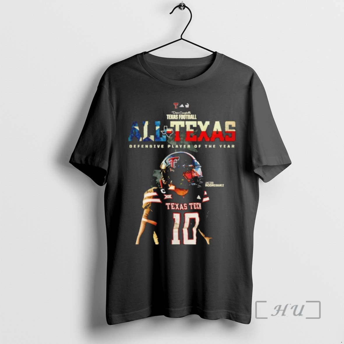 Officials Jacob Rodriguez Texas Tech Football All Texas Defensive Player Of The Year Premium T-Shirts, Hoodie, Sweatshirt