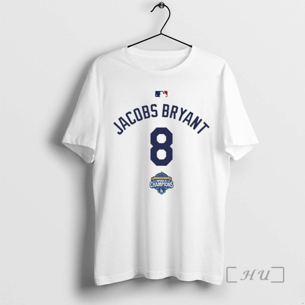 Officials Jacobs Bryant 8 Back Back Champs World Champions T-Shirts, Hoodie, Sweatshirt