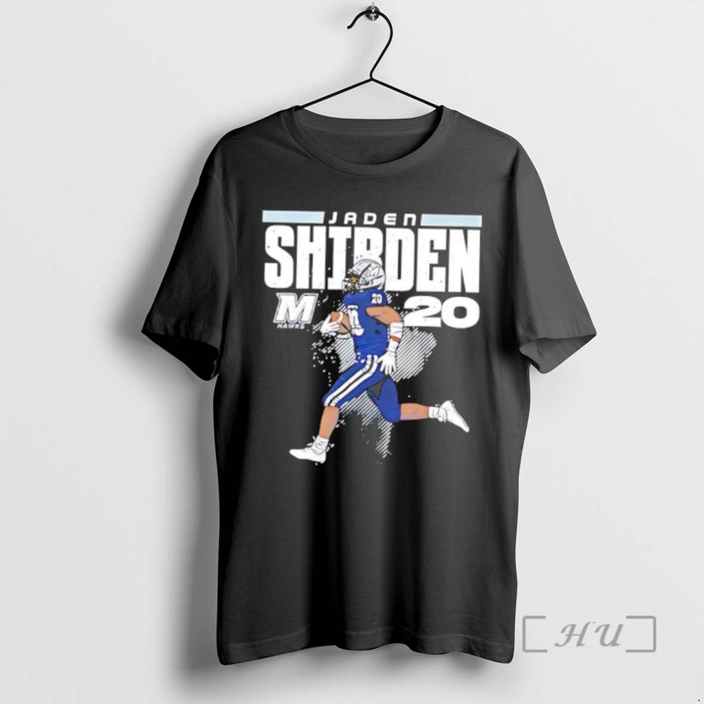 Officials Jaden Shirden Monmouth Football Ncaa Caricature T-Shirts, Hoodie, Sweatshirt | PopFlextees.com