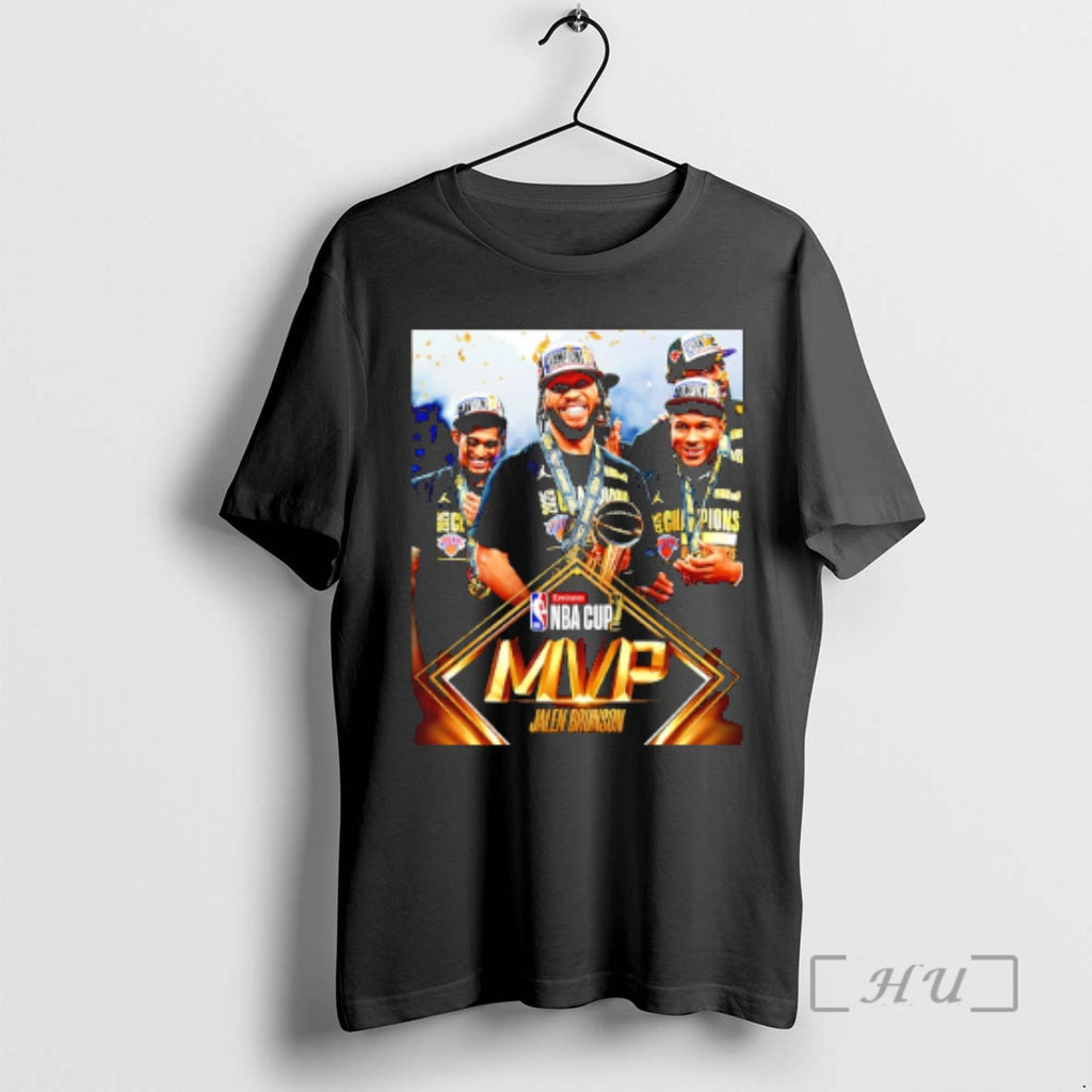 Officials Jalen Brunson Mvp Of The 2025 Emirates Nba Cup T-Shirts, Hoodie, Sweatshirt | PopFlextees.com